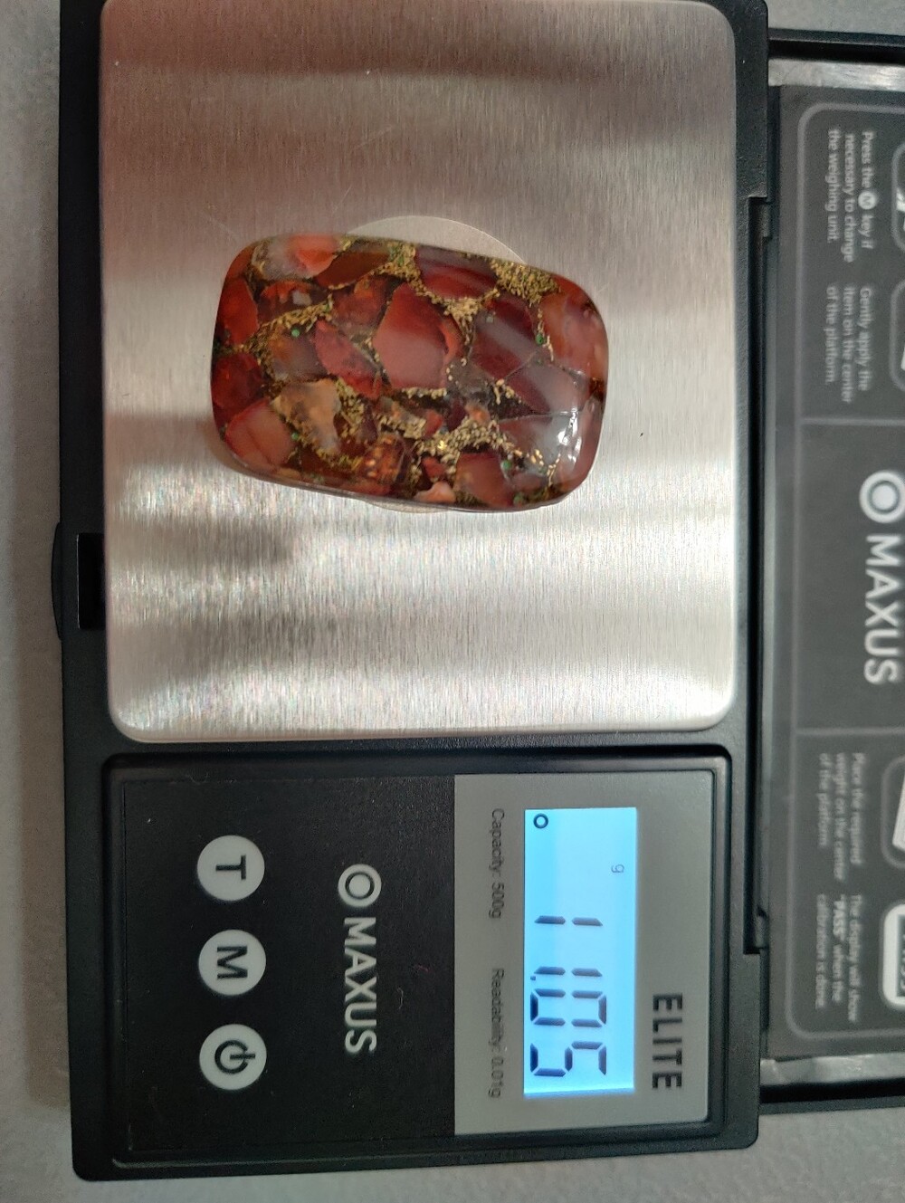 Brecciated Jasper In Pyrite Matrix - Picture 4 of 7